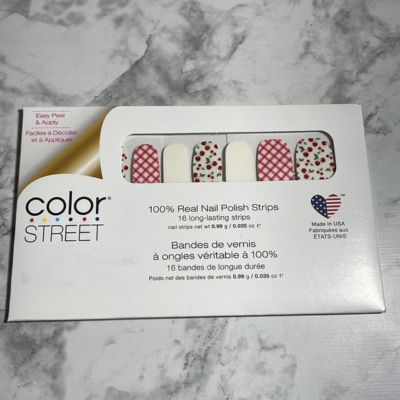 Color Street Cherry-Picked Nail Strips NWT - Picture 1 of 3